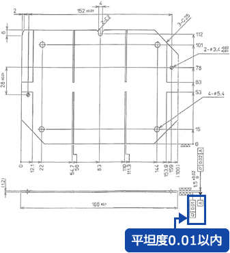 水晶治具トレー